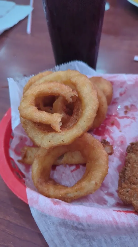 Batter-Dipped Onion Rings